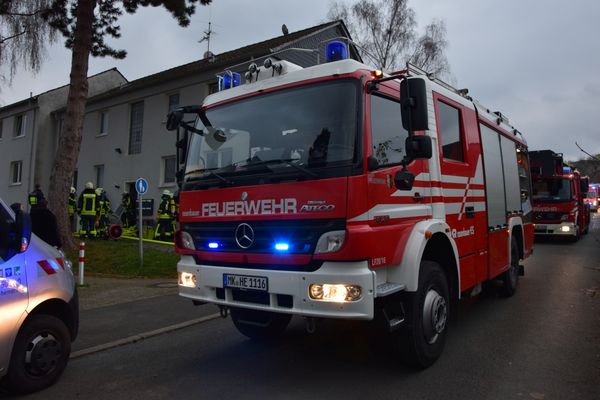 Ein brennender Trockner rief die Feuerwehr auf den Plan