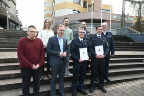 Neue Brandmeisteranwärter bei der Feuerwehr Hemer