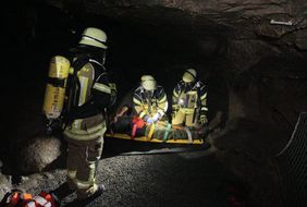 Übung der Löschgruppe Sundwig